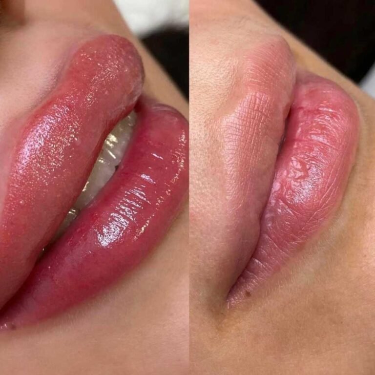 Perfection BY RIRI PMU before and after result